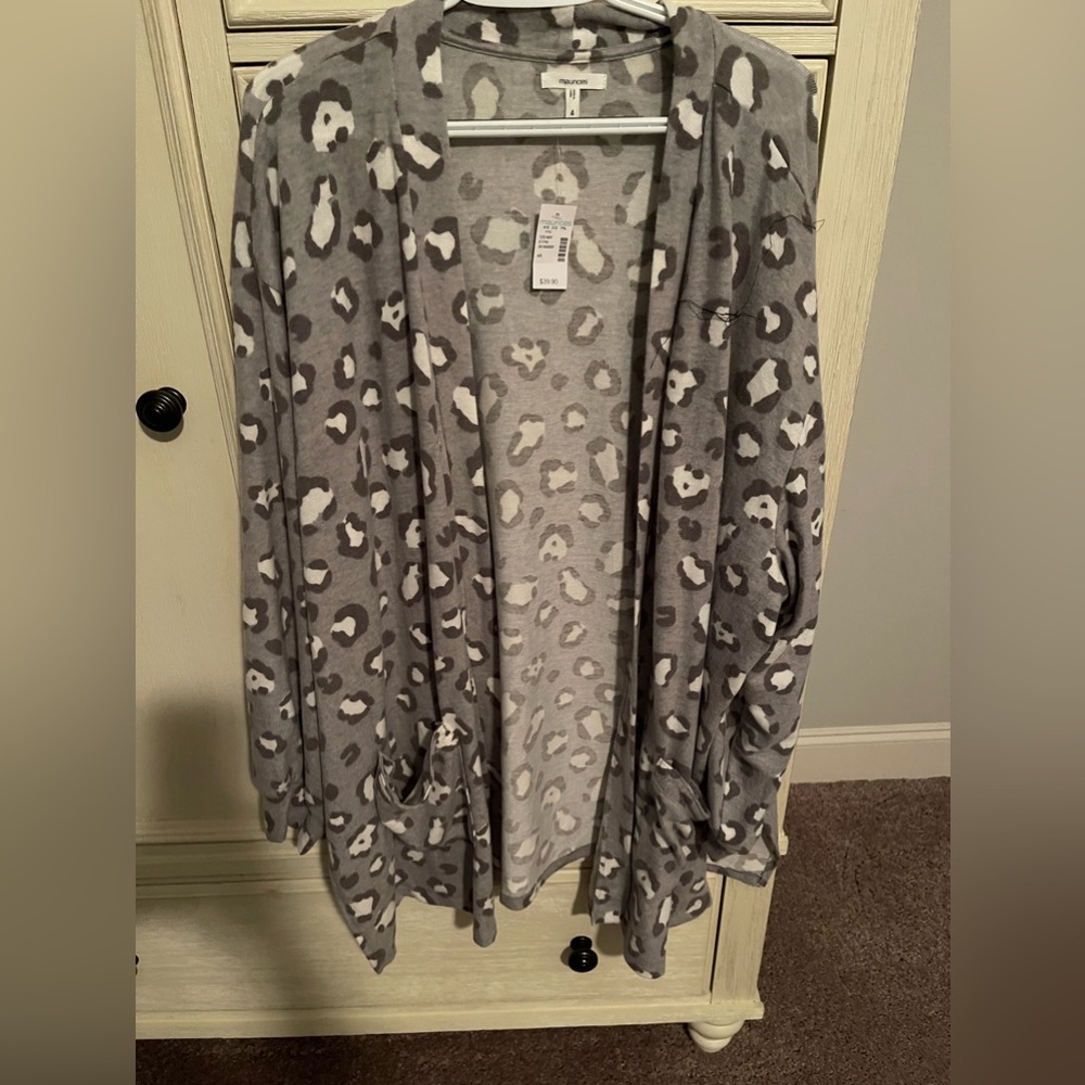 Maurice's women's plus size open front cardigan 4X